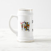Chope à bière Pinochle Queen (Gauche)