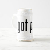 Chope À Bière pinte obtenue ? (Devant gauche)