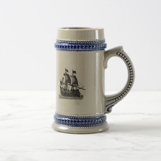 Chope À Bière Pirate Ship Stein (Droite)