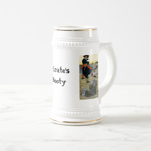 Chope À Bière Pirate Stein (Devant droit)