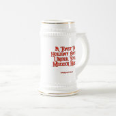 Chope À Bière Pirate Stein/tasse de Noël (Devant droit)