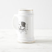 Chope À Bière Pitbull Love Stein (Devant gauche)