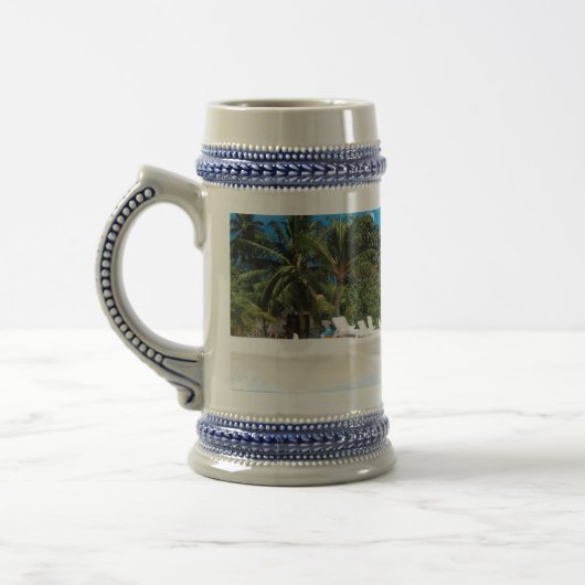 Chope À Bière Plage exotique (Gauche)