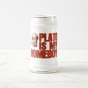 Chope À Bière Platon est mon Homeboy