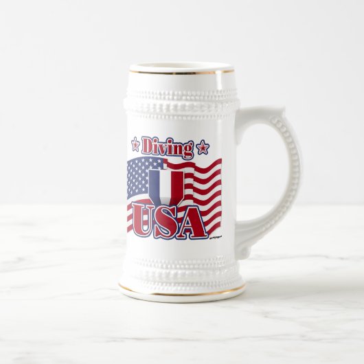 Chope À Bière Plongée USA (Droite)
