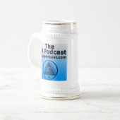 Chope À Bière Podcast Stein de PA (Devant gauche)