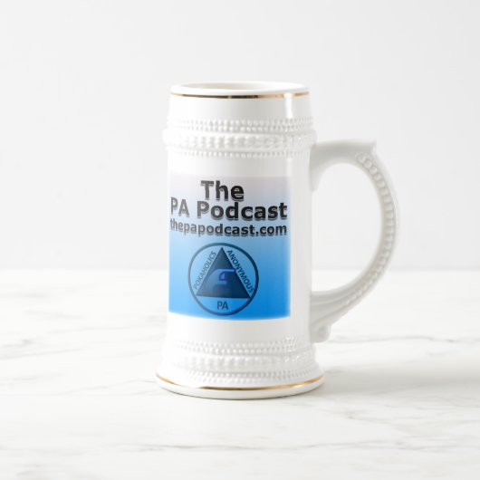 Chope À Bière Podcast Stein de PA (Droite)