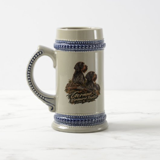 Chope À Bière Pointer allemand à poil dur (Gauche)