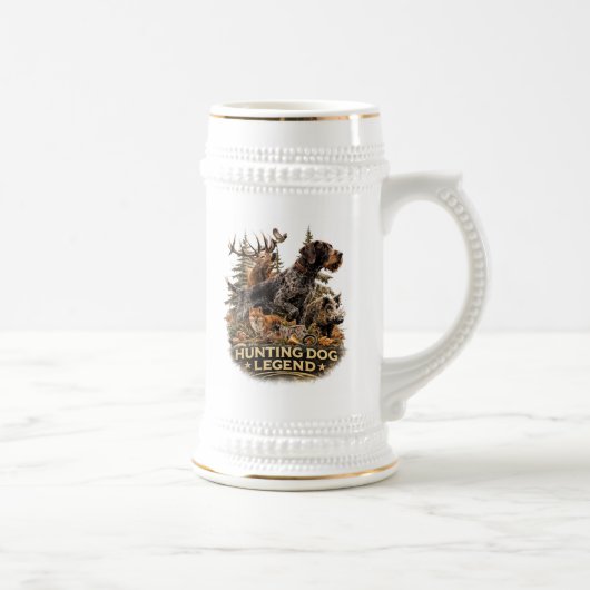 Chope À Bière Pointer allemand à poil dur (Droite)