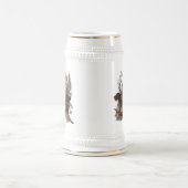 Chope À Bière Pointeur À poils durs allemand (Centre)