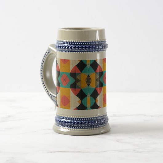 Chope À Bière Poisson Cubiste (Devant gauche)