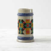 Chope À Bière Poisson Cubiste (Centre)