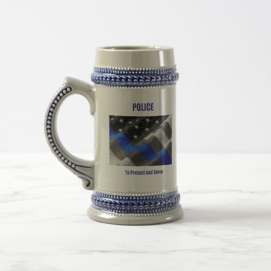 Chope À Bière Police (Gauche)
