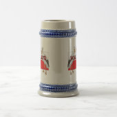 Chope À Bière Polish white Stork (Centre)