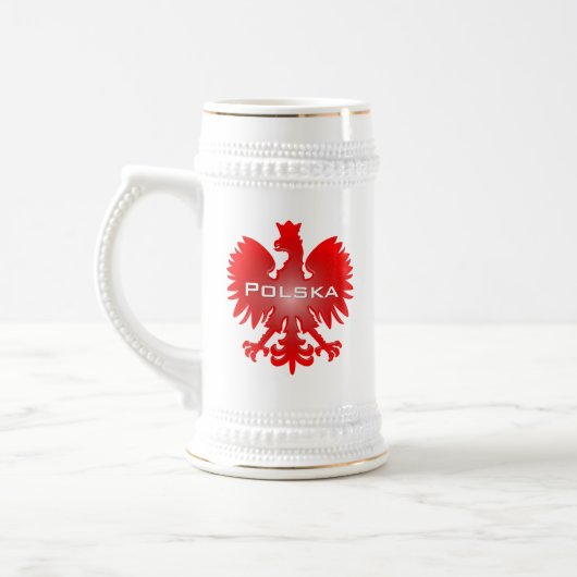 Chope À Bière Polska Eagle Stein (Gauche)