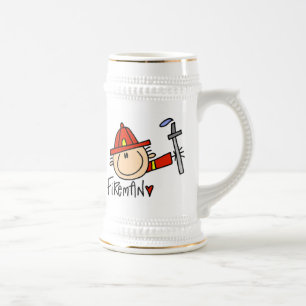 Chope À Bière Pompier