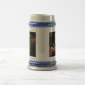 Chope À Bière Portrait de Benjamin Franklin par David Martin (Centre)