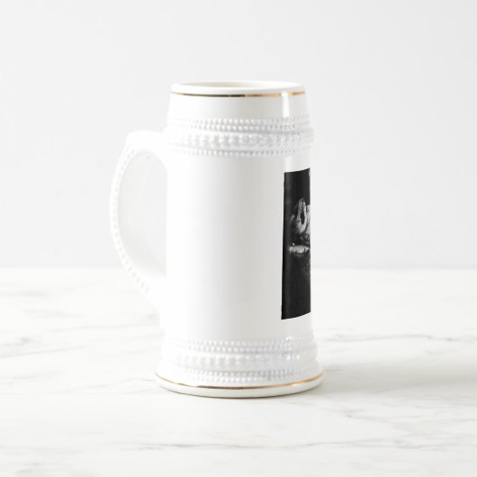 Chope À Bière portrait de portier (Devant gauche)