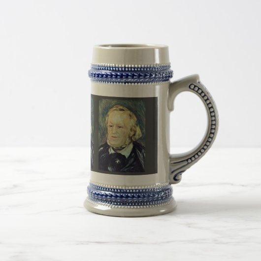 Chope À Bière Portrait de Richard Wagner par Pierre-Auguste (Droite)