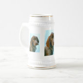 Chope À Bière Portrait d'un chien (Devant gauche)