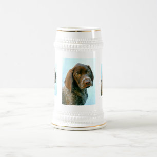 Chope À Bière Portrait d'un chien