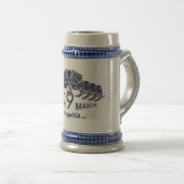 Chope À Bière Postgres9 bière Stein (Devant droit)