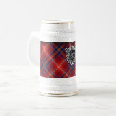 Chope À Bière POUR LUI Lichtie rouge Stein - personnalisable - (Devant gauche)