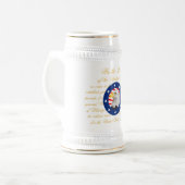 Chope À Bière Préambule de la Constitution (Devant gauche)