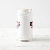 Chope À Bière Prenez garde de Teddy Roosevelt Terrier (Centre)