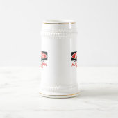 Chope À Bière Prenez garde du Kelpie australien (Centre)