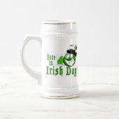 Chope À Bière Prenez une journée irlandaise Stein (Gauche)