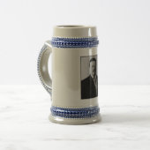 Chope À Bière Président Theodore Roosevelt Portrait Beer Stein (Devant gauche)