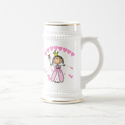 Chope À Bière Princesse de coeurs (Droite)