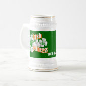 Chope À Bière Princesse irlandaise personnalisée (Devant gauche)