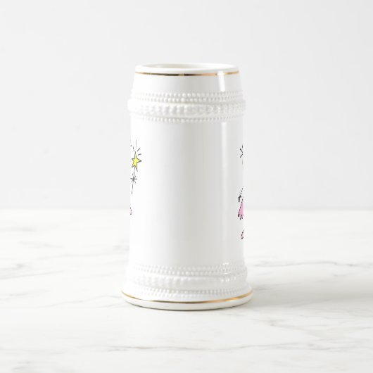 Chope À Bière Princesse With Wand (Centre)