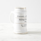 Chope À Bière Prix du champion de ski (Devant gauche)