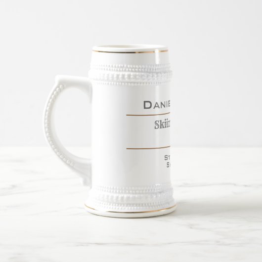 Chope À Bière Prix du champion de ski (Gauche)