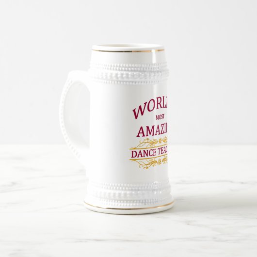 Chope À Bière Professeur de danse (Devant gauche)