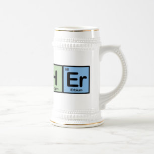 Chope À Bière Professeur fait d'éléments