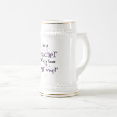 Chope À Bière Professeur superbe (Devant droit)