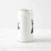 Chope À Bière Profil d'un faucon pèlerin (Centre)