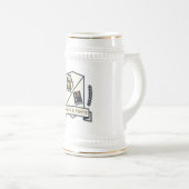 Chope À Bière Profs et pintes de stein de bière (Devant droit)