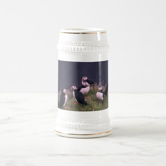Chope À Bière Puffins de l'Atlantique (Centre)