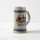 Chope À Bière Pur sangs du ciel (Devant droit)