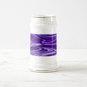 Chope À Bière Purple Dream, Imaginaire Abstrait Rainbow-Art