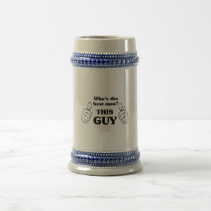 Chope À Bière Qui est le meilleur homme ? Ce type