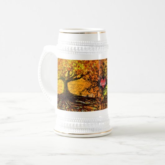 Chope À Bière Racines de l'amour (Devant gauche)