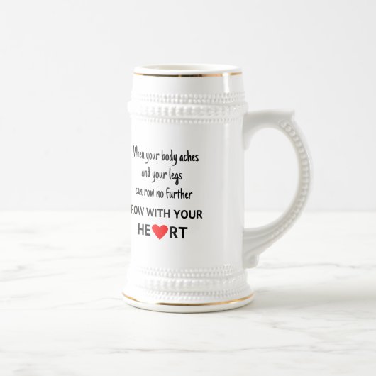 Chope À Bière Rangez avec votre coeur (Droite)