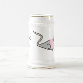 Chope À Bière Rat Stein de capot (Centre)