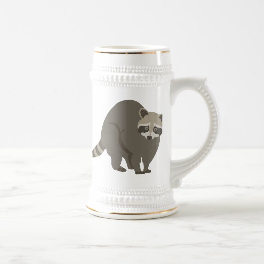Chope À Bière Raton laveur (Droite)